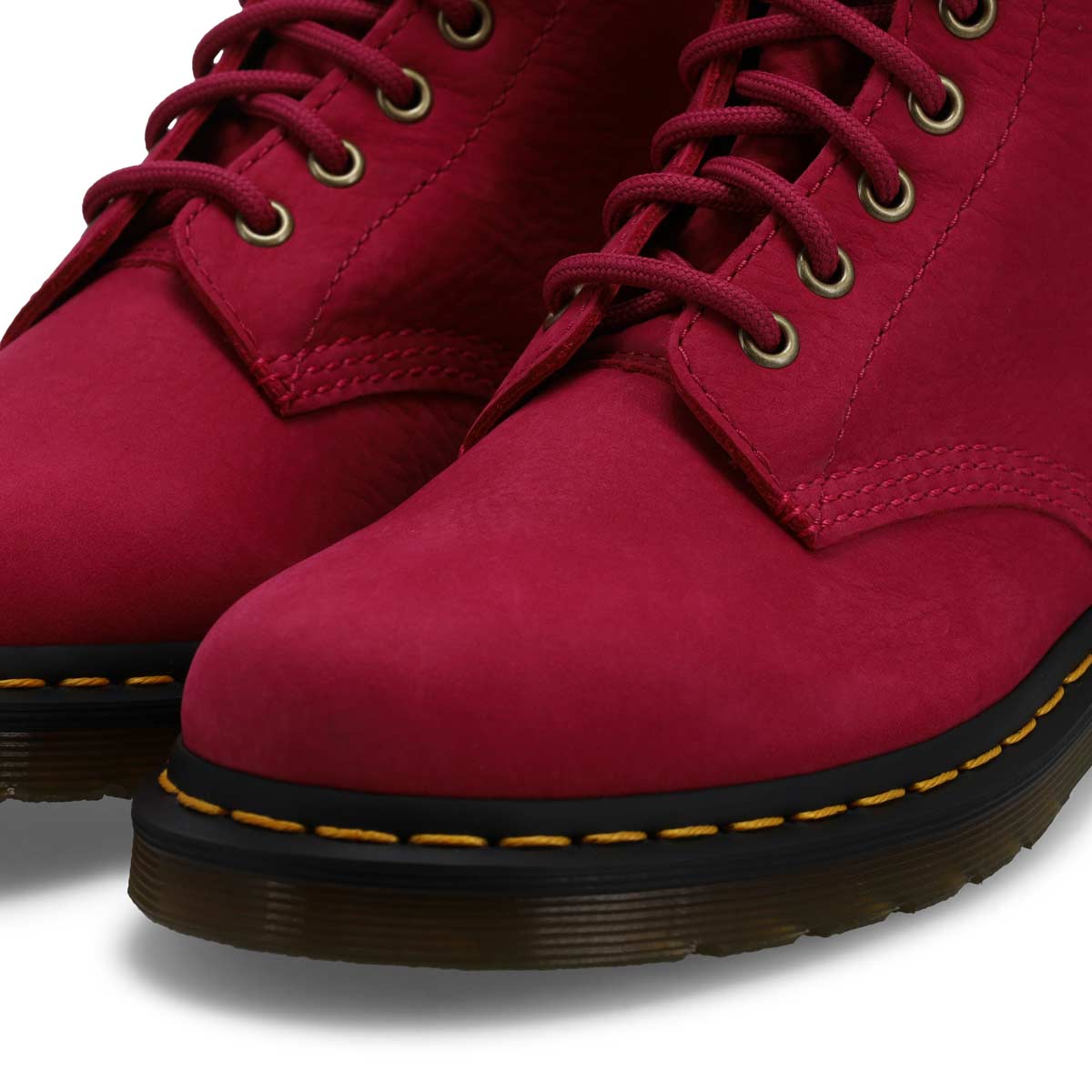 Botte militaire à 8 œillets 1460 PASCAL, fuchsia, femmes