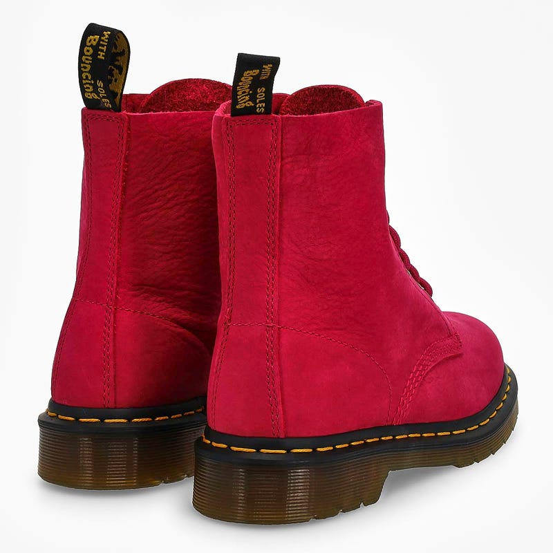 Botte militaire à 8 œillets 1460 PASCAL, fuchsia, femmes