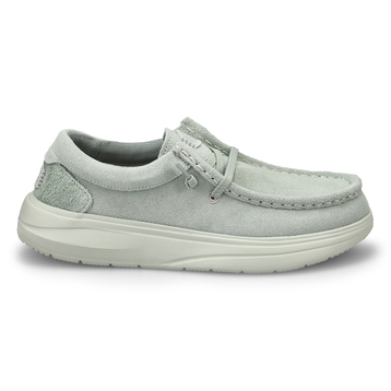 Women's Wendy Comf  Suede Casual Shoe - Sea Foam
