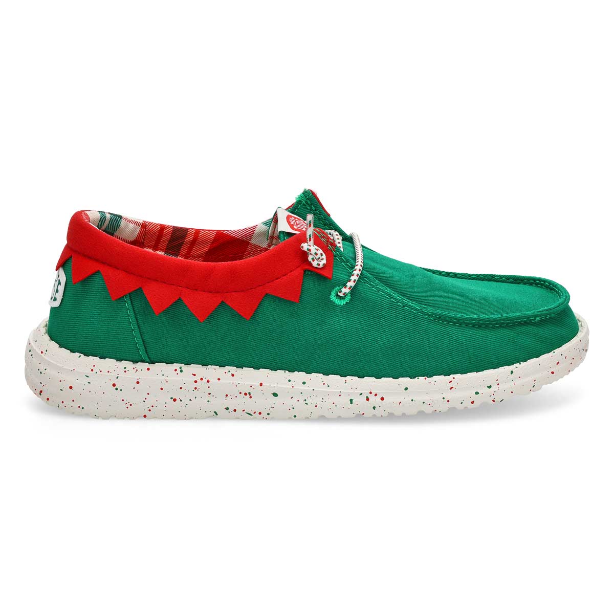 Women's  Wendy Holiday Elf  Canvas Casual Shoe - G