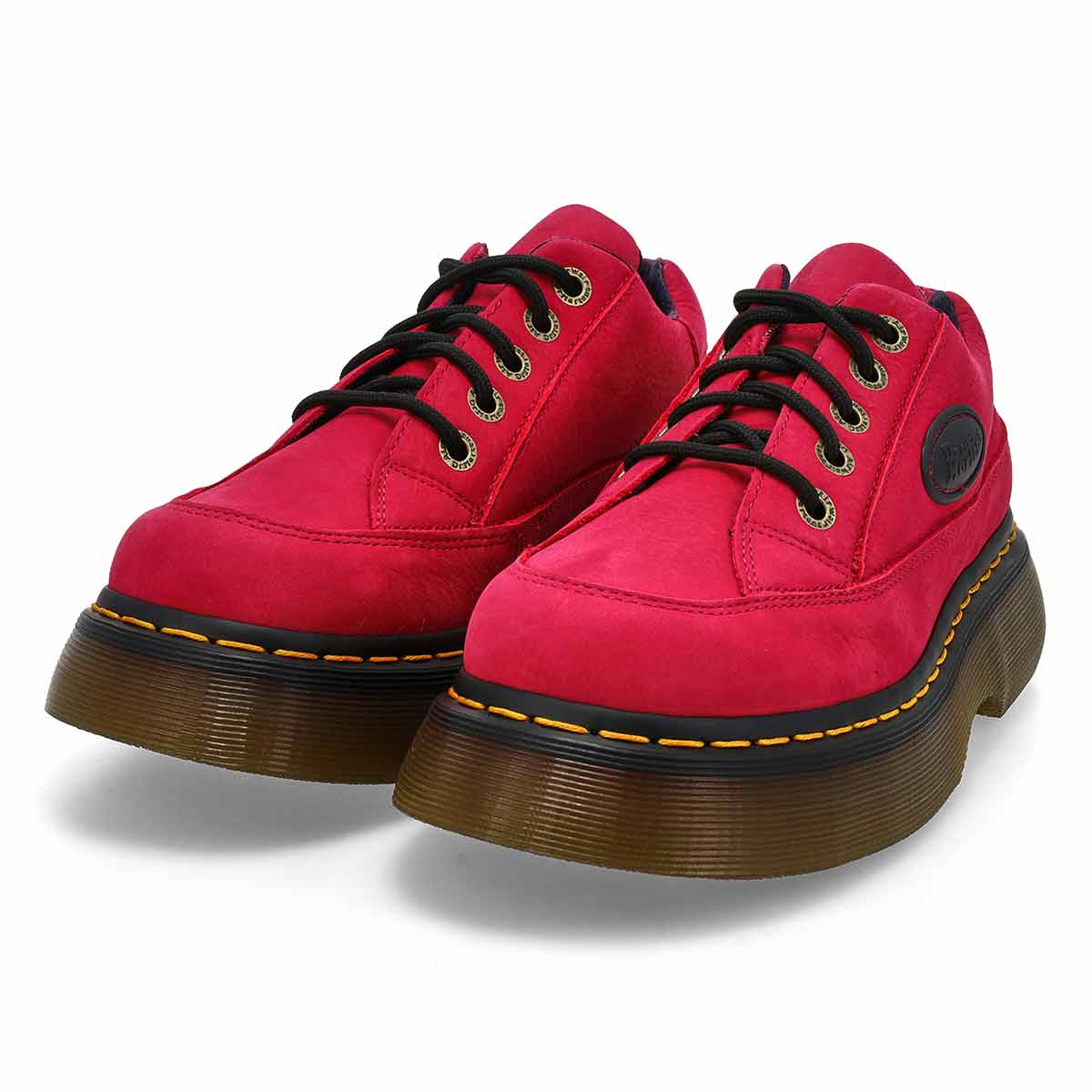 Women's  Buzz Lace Up Platform Casual Oxford - Fuchsia Pink