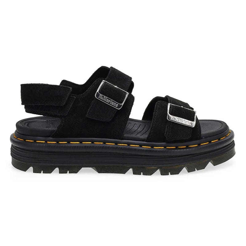Women's  ZebZag 2 Strap Casual Sandal - Black