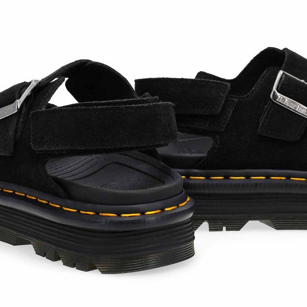 Women's  ZebZag 2 Strap Casual Sandal - Black