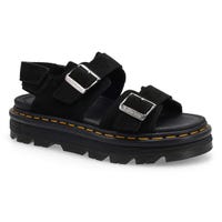 Women's  ZebZag 2 Strap Casual Sandal - Black