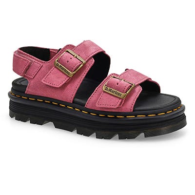 Lds ZebZag 2 Strap Casual Sandal - Dusty Rose