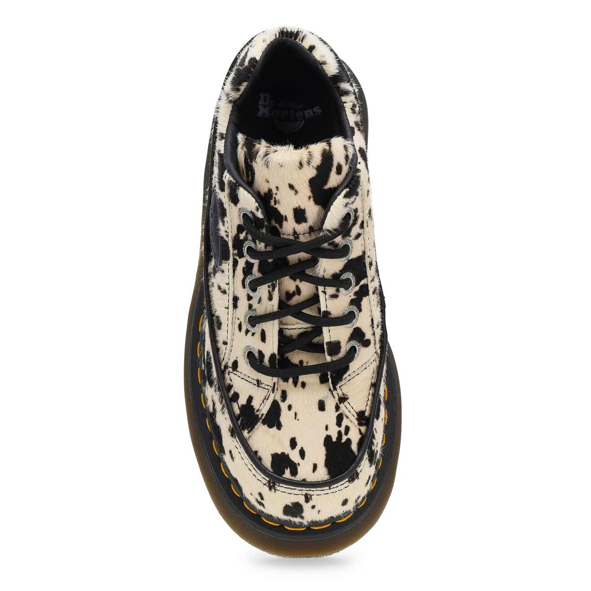 Richelieu décontracté 5 œillets à plateforme BUZZ, dalmatien, femmes