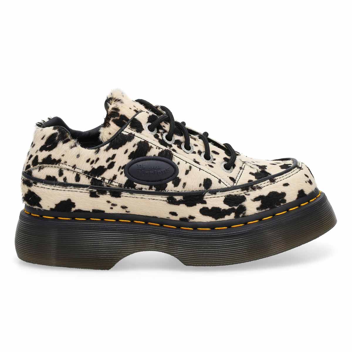 Richelieu décontracté 5 œillets à plateforme BUZZ, dalmatien, femmes