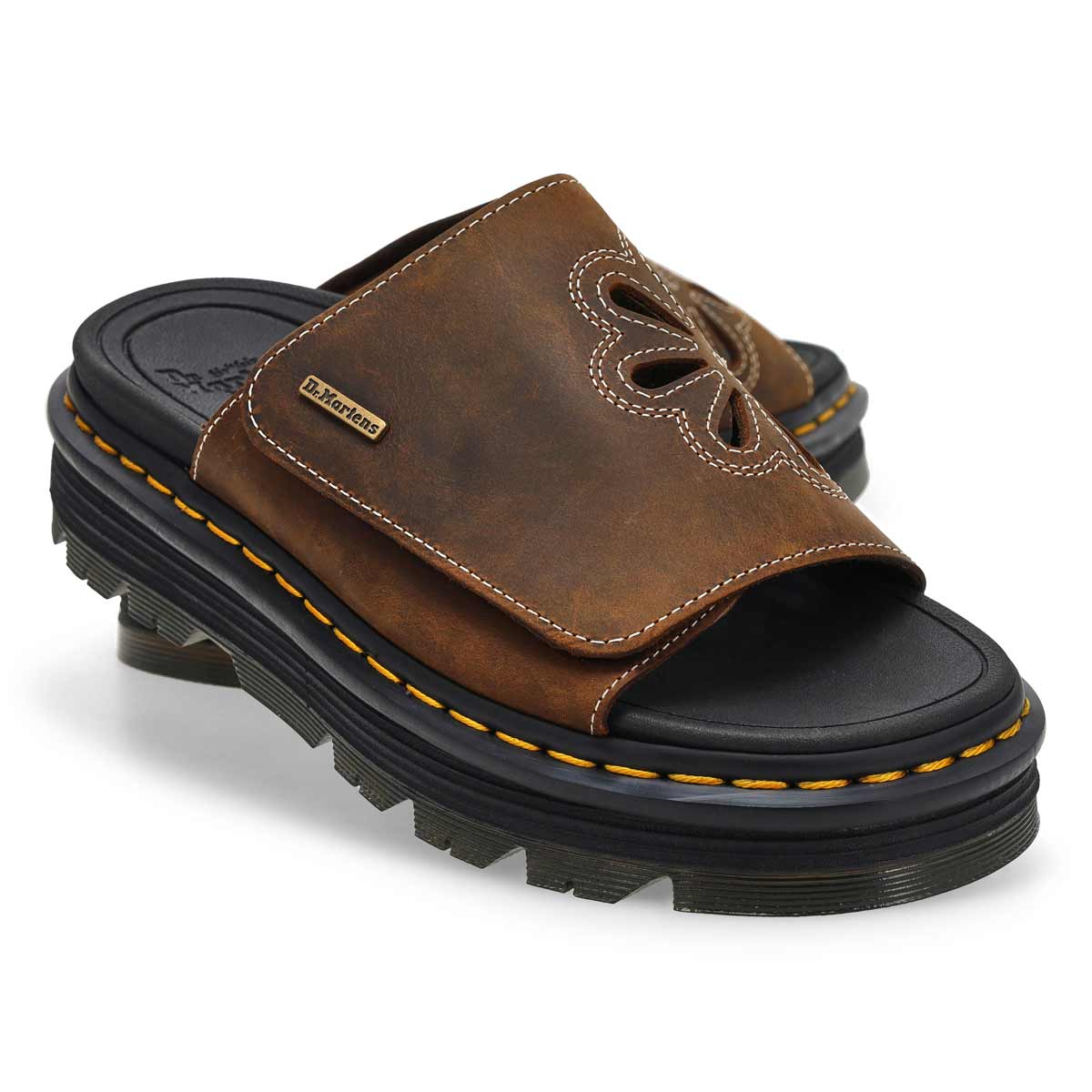 Dr Martens Women's ZebZag Slide Sandal - Dar | SoftMoc.com