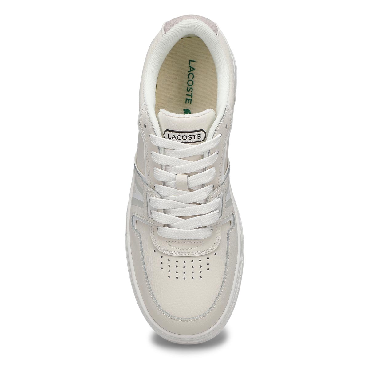 Men's L001 Leather Sneaker - White/Off White