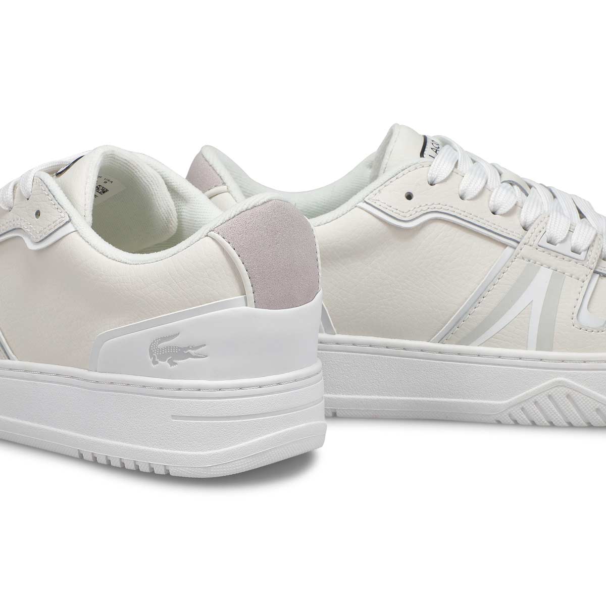 Men's L001 Leather Sneaker - White/Off White