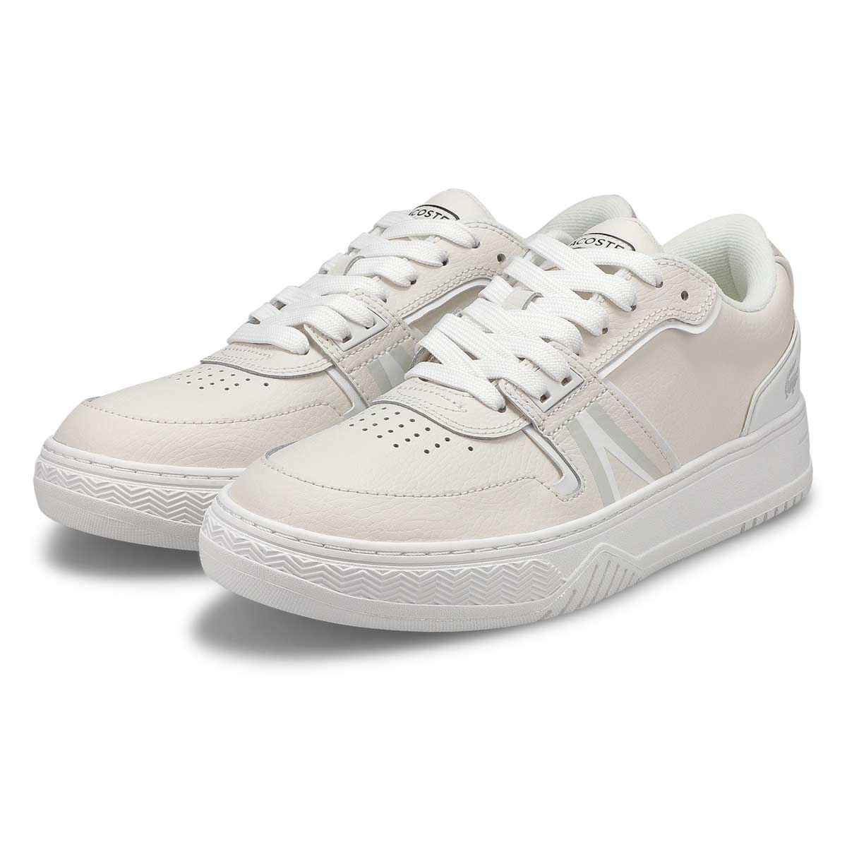 Men's L001 Leather Sneaker - White/Off White