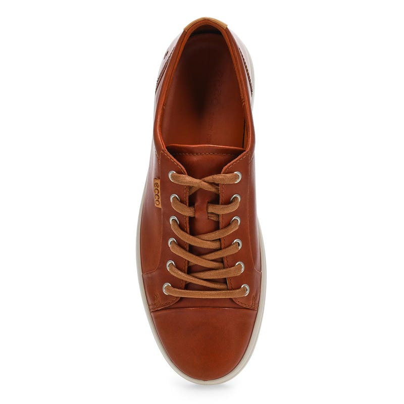 Basket décontractée à lacets SOFT 7, cognac, hommes