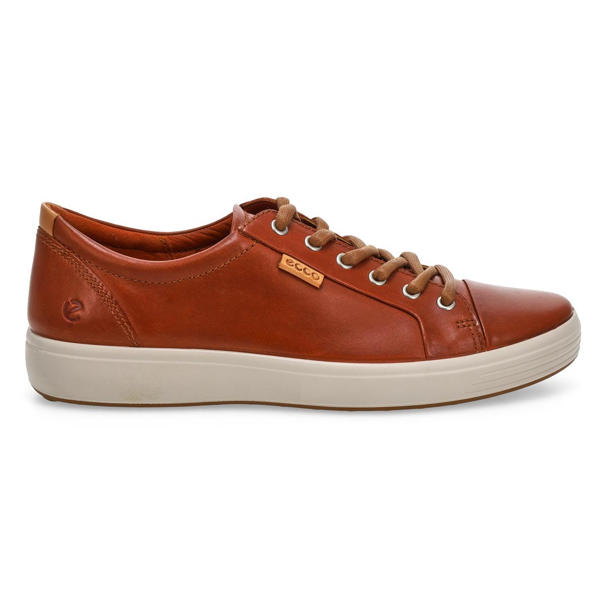Basket décontractée à lacets SOFT 7, cognac, hommes