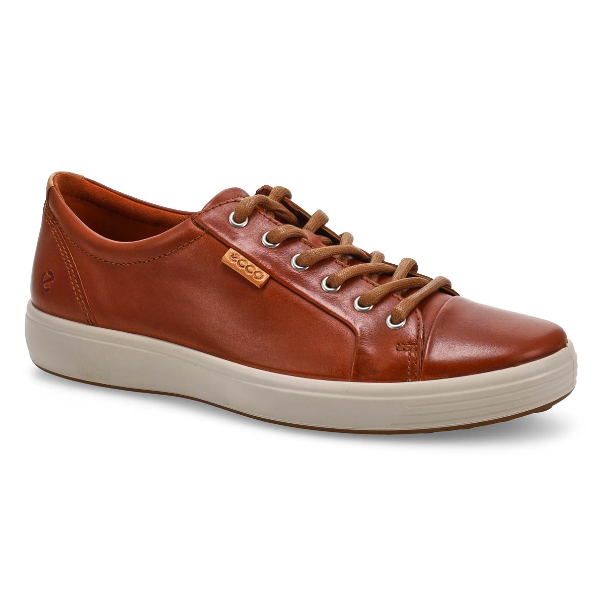 Basket décontractée à lacets SOFT 7, cognac, hommes