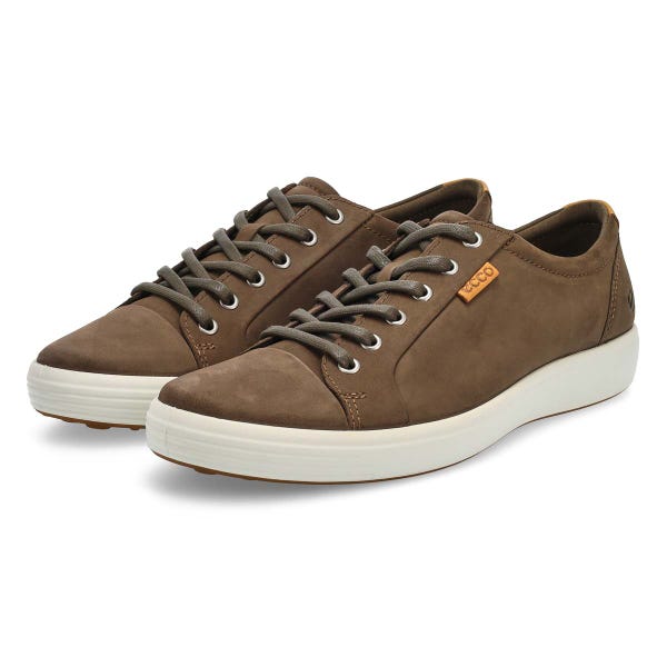 Basket décontractée à lacets SOFT 7, argile foncée/lion, hommes