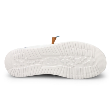 Flâneur décontracté WALLY SUMMER LINEN, blanc/gris