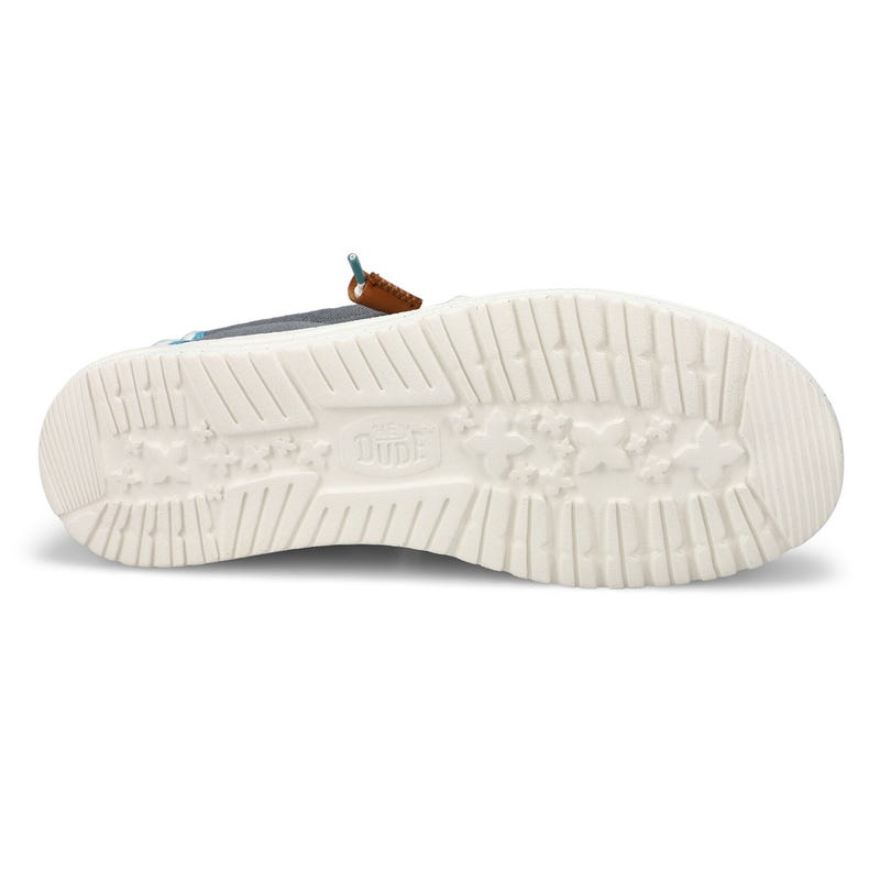 Flâneur décontracté WALLY SUMMER LINEN, gris/denim délavé, hommes