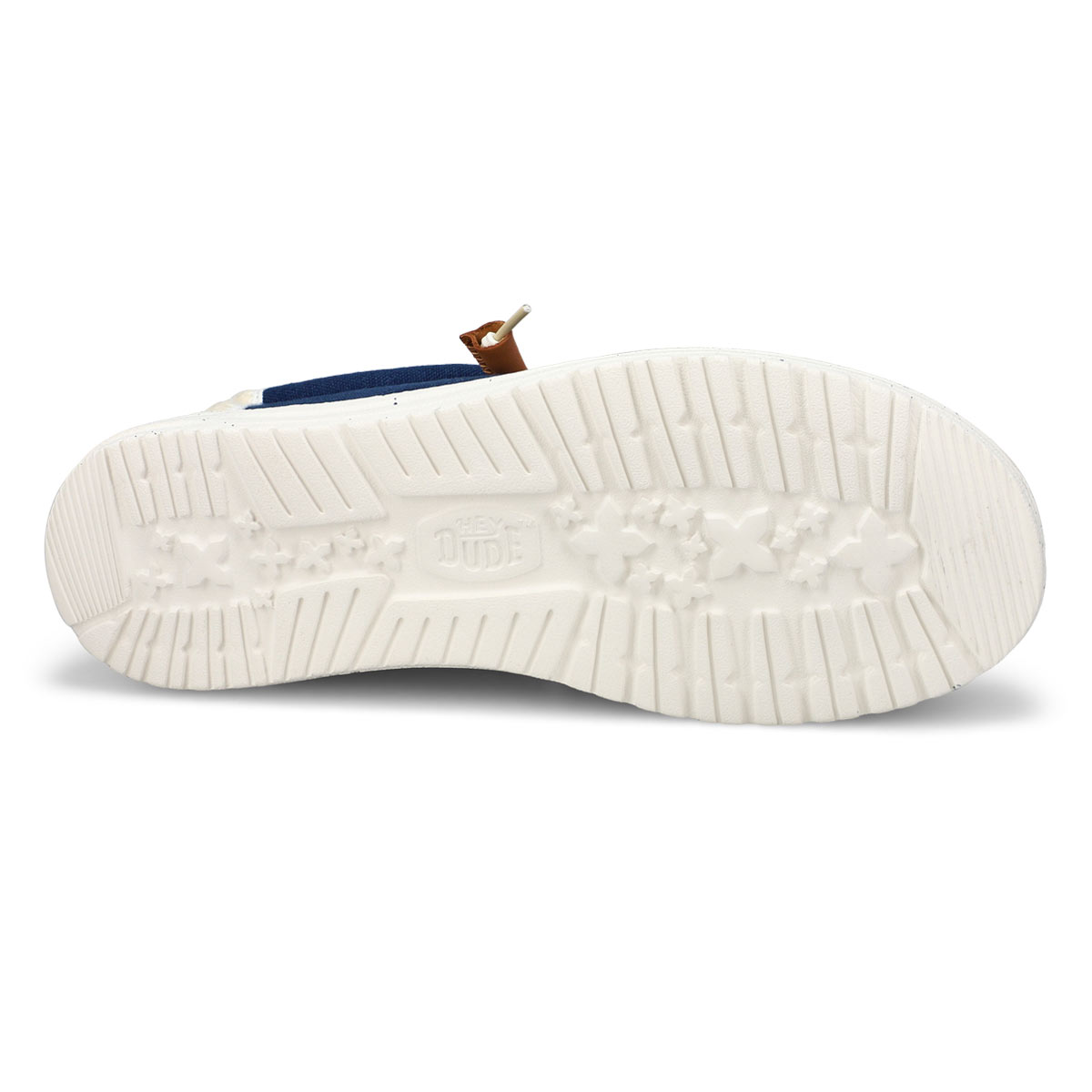 Men's Wally Summer Linen Casual Shoe - Sargasso Blue/White