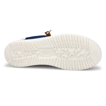 Flâneur décontracté WALLY SUMMER LINEN, bleu sarga