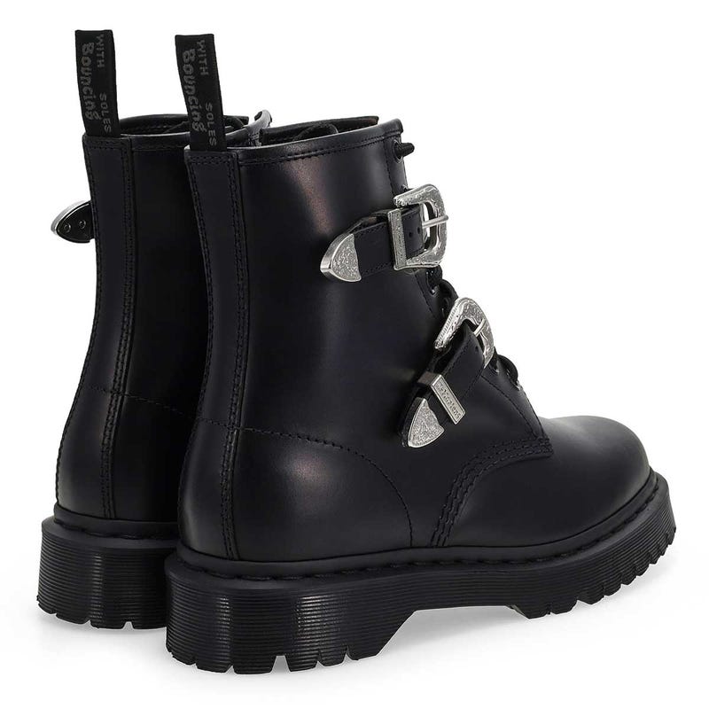 Women's 1460 Bex Buckle Casual Boot - Black