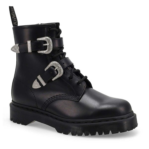 Women's 1460 Bex Buckle Casual Boot - Black