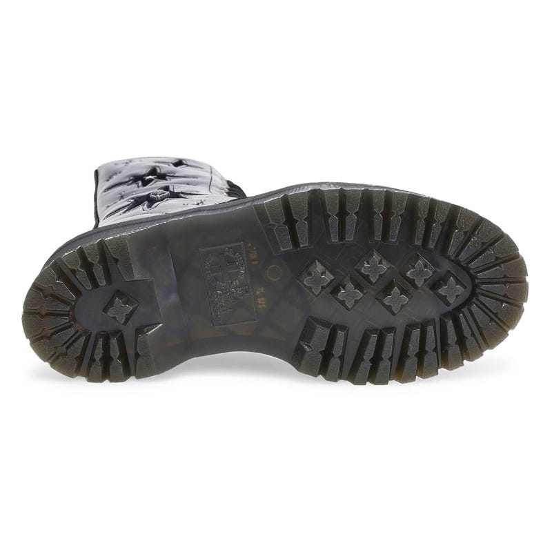 Botte 1B99 Quad Whimsigoth pour femmes - Noir Milled Gloss