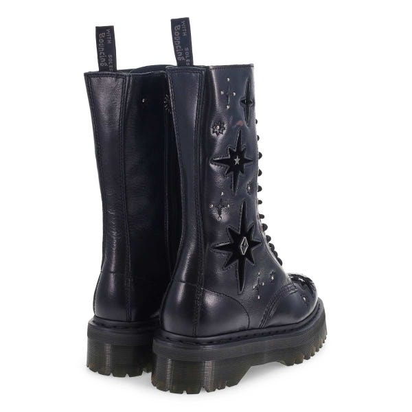Botte 1B99 Quad Whimsigoth pour femmes - Noir Milled Gloss