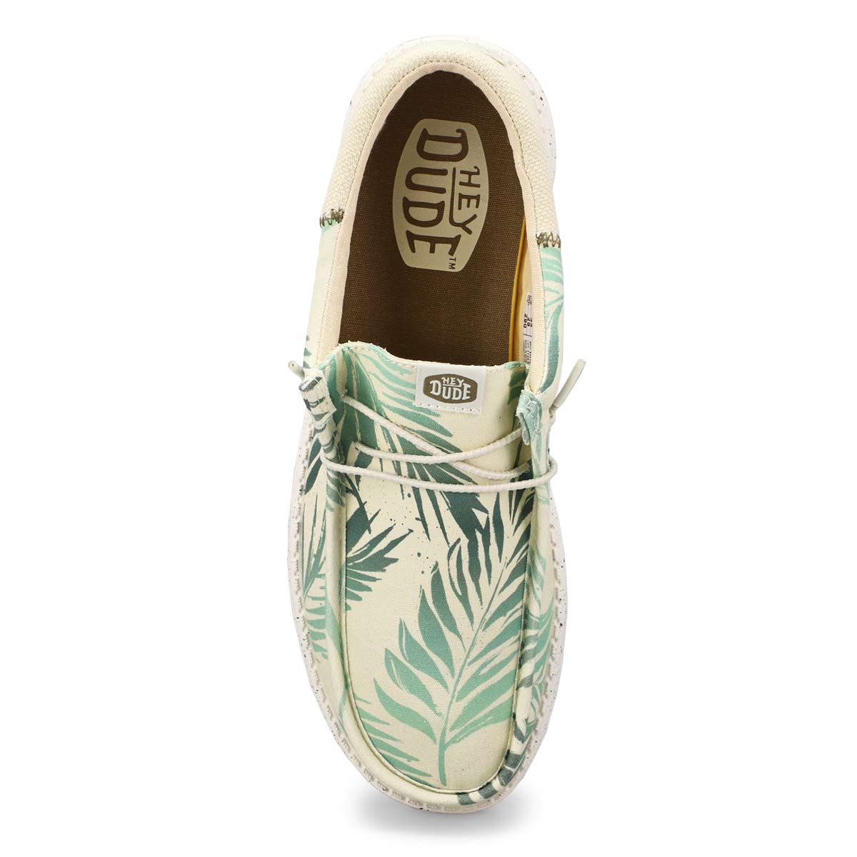 Flâneur décontracté WALLY FUNK PSYCH PALM, gris clair/vert céladon, hommes