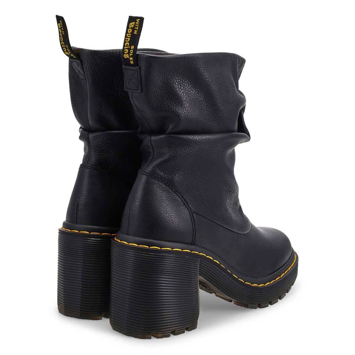 Botte Kasey Lo Slouch pour femmes - noir