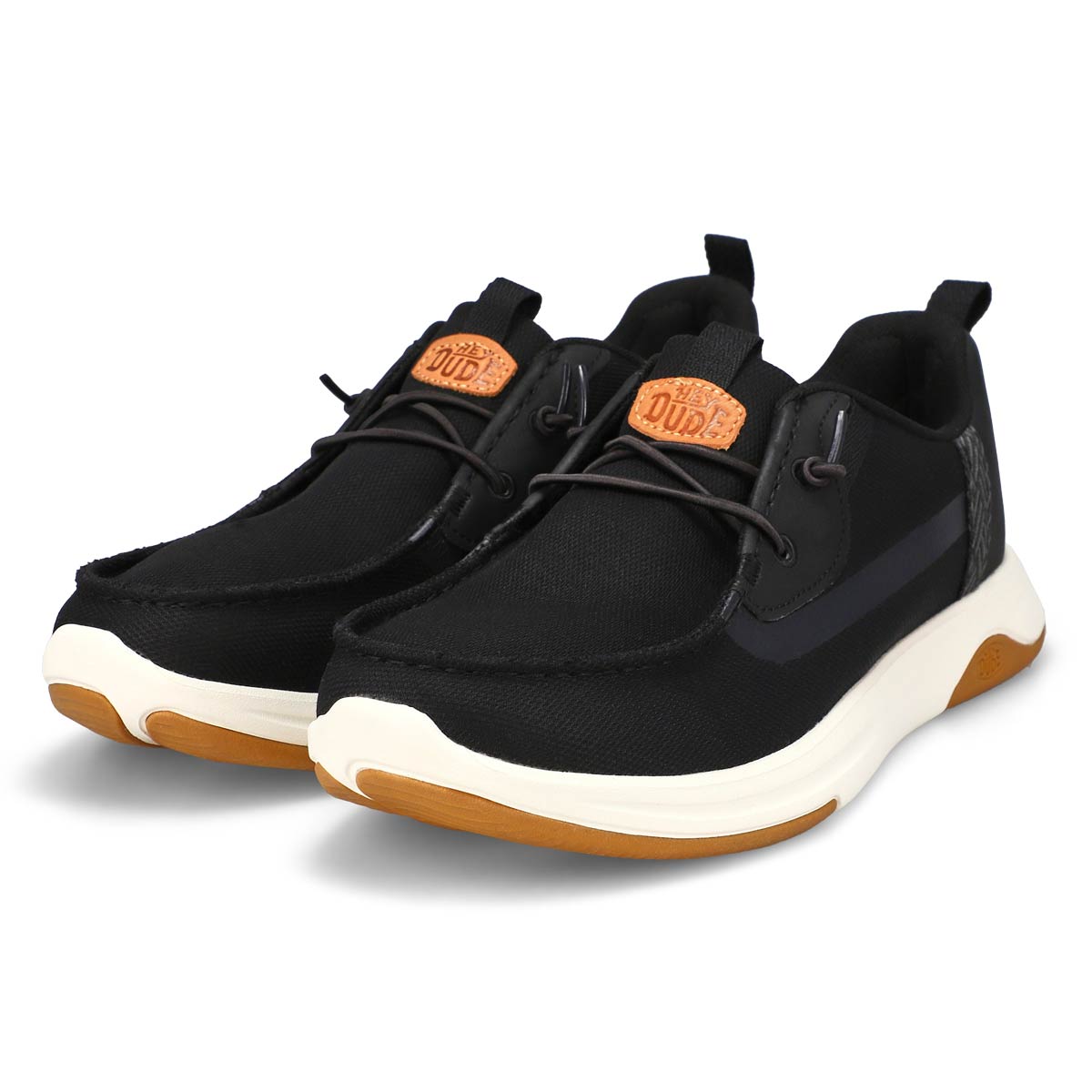 Men's Wally Drift Mesh Casual Shoe - Black/White
