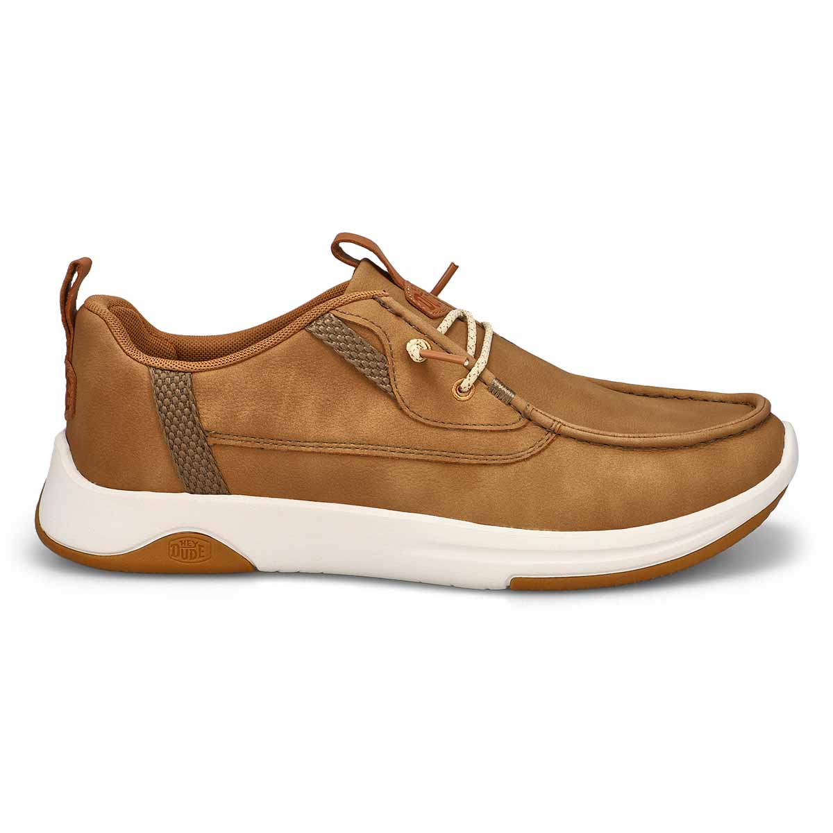 Men's Wally Drift Classic Casual Shoe - Sepia Tint/White