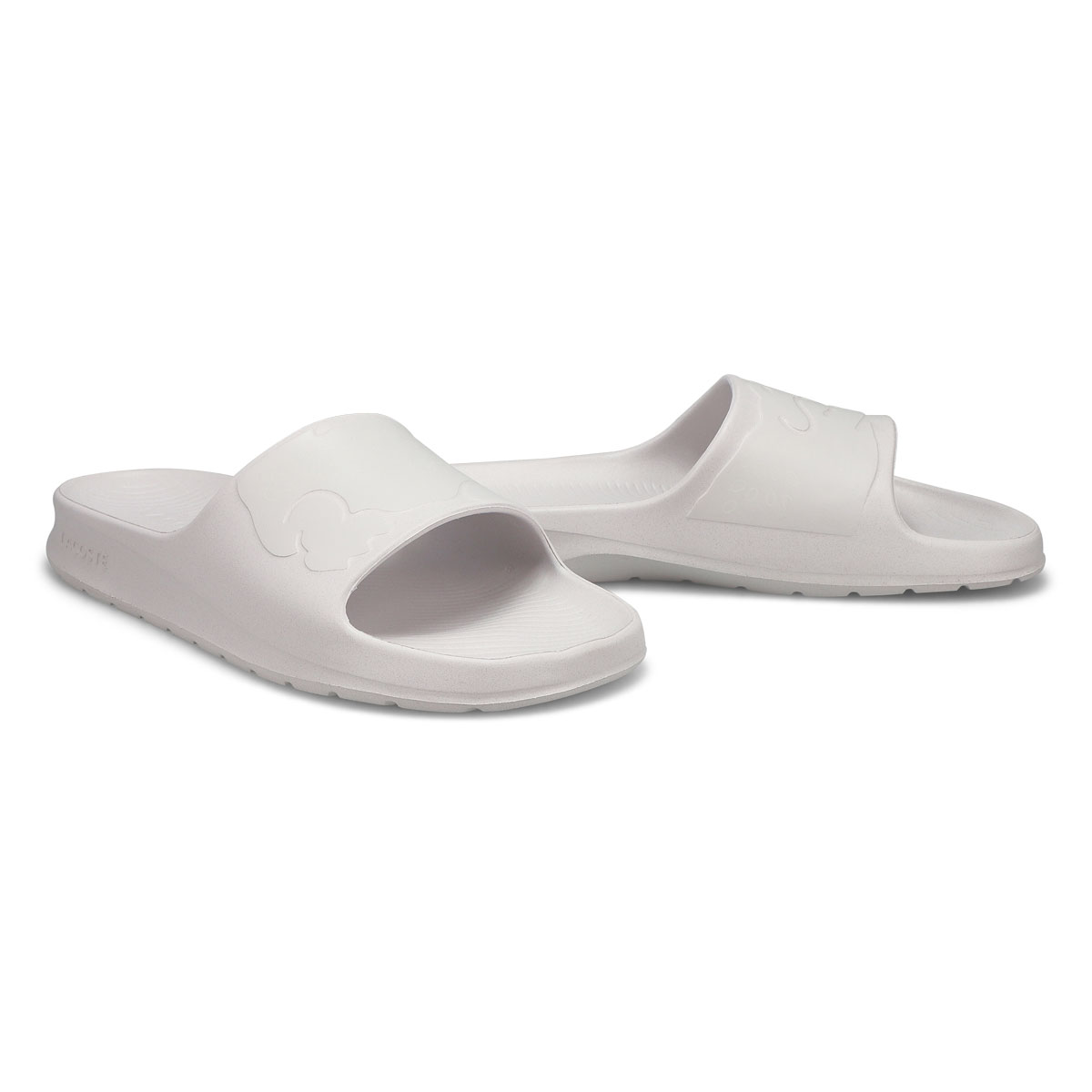 Men's Croco 2.0 Slide Sandal - White/ Off White