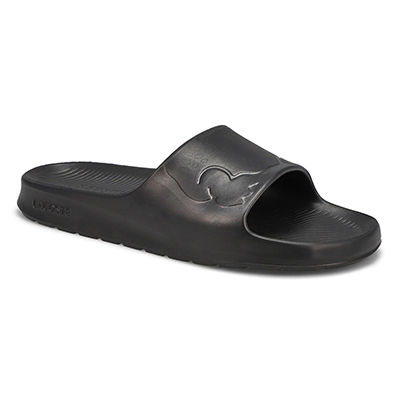 Mns Croco 2.0 Slide Sandal - Black/Black