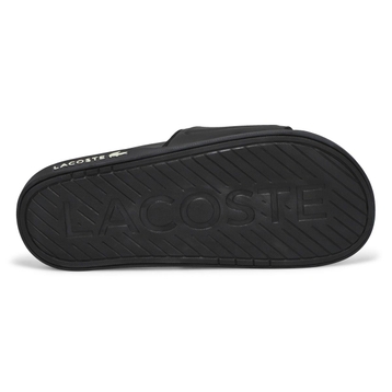 Men's Croco Dualiste Slide Sandal -Black/White