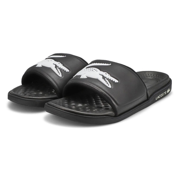 Men's Croco Dualiste Slide Sandal -Black/White