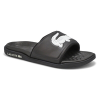 Men's Croco Dualiste Slide Sandal -Black/White
