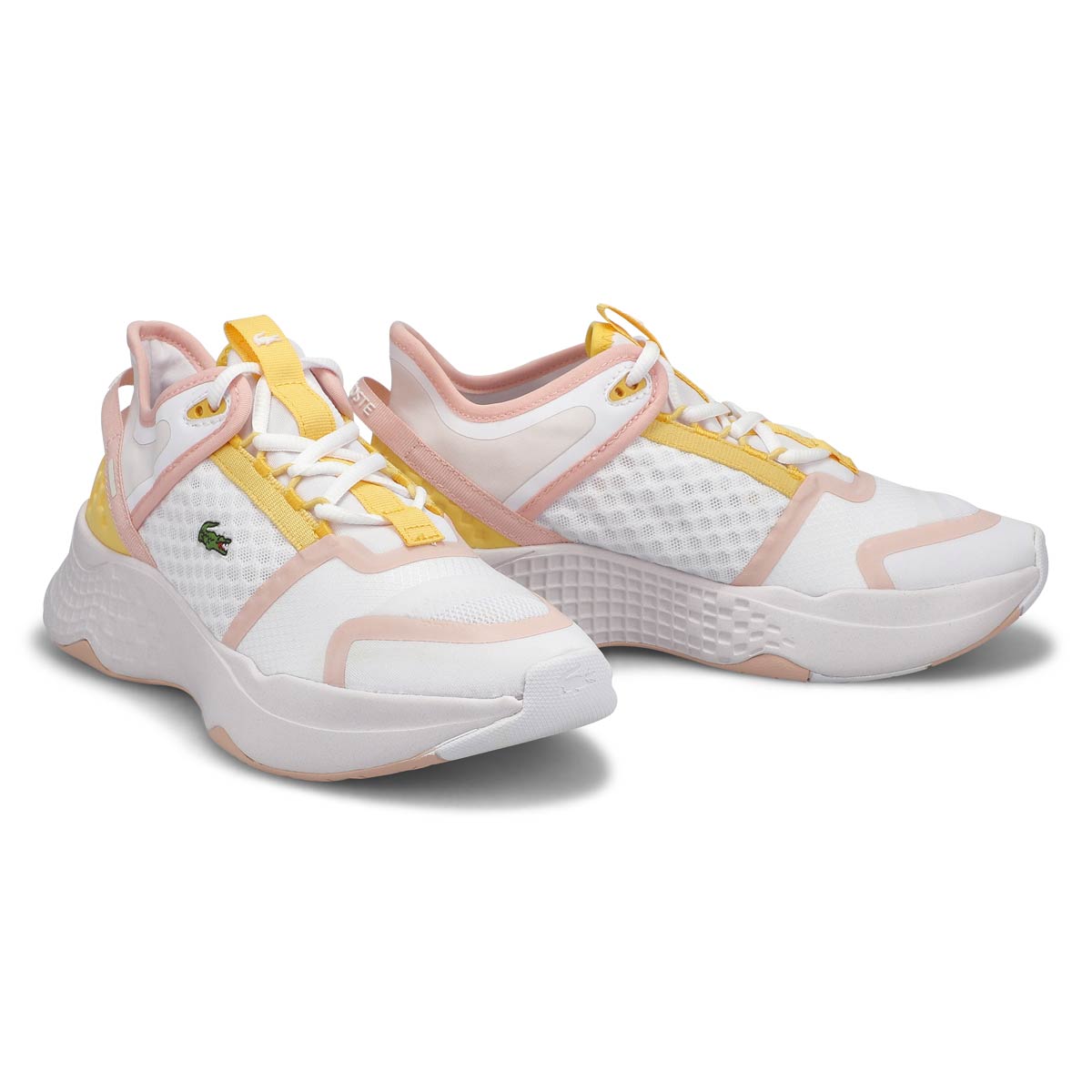 Women's Court-Drive Vnt Sneaker - White/Light Pink