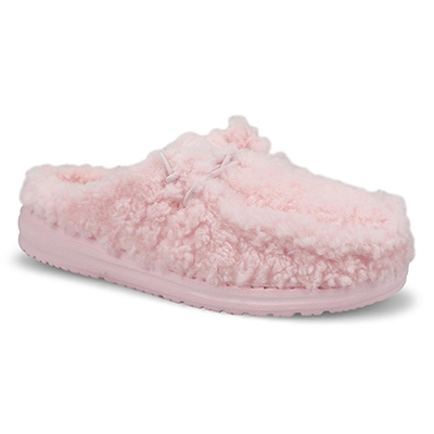 Lds Wendy Slipper Casual Clog - Light Pink