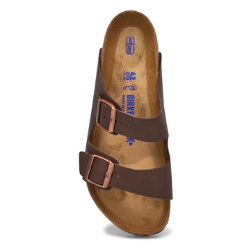 Mens' Arizona Birko-Flo 2 Strap Sandal - Brown