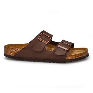 Mens' Arizona Birko-Flo 2 Strap Sandal - Brown