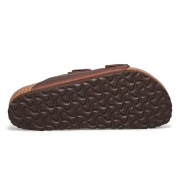 Women's Arizona Soft Footbed Oiled Leather 2 Strap