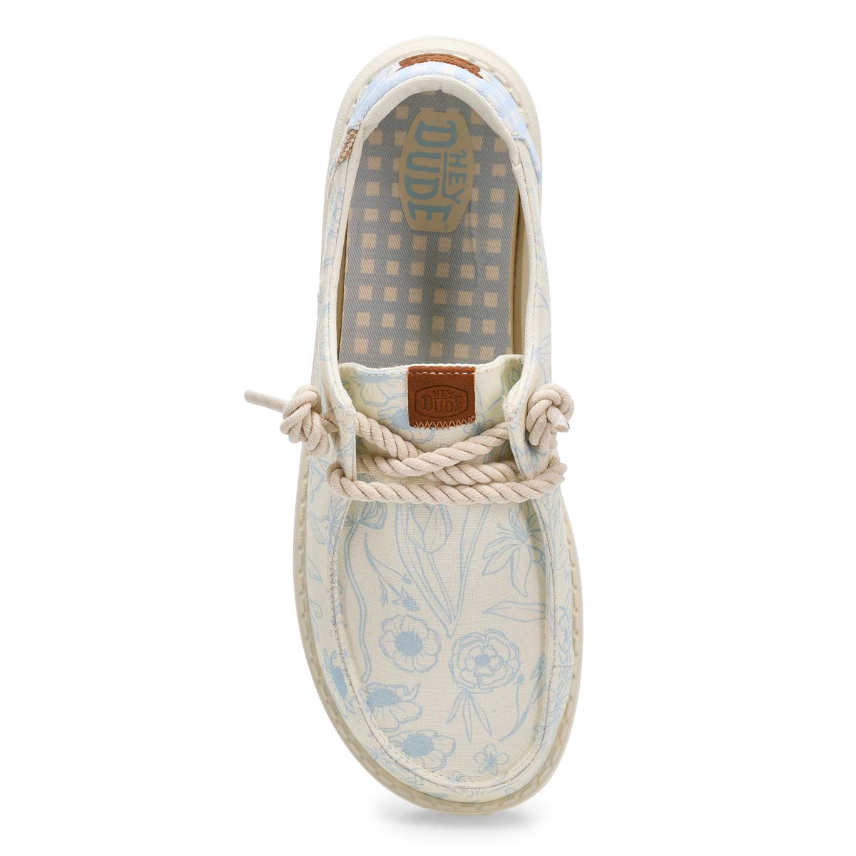 Flneur dcontract WENDY GARDEN FLORAL, bleu ciel