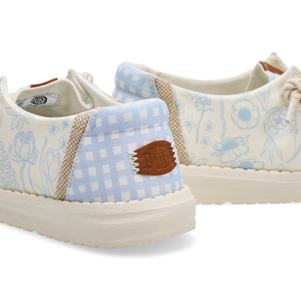 Flneur dcontract WENDY GARDEN FLORAL, bleu ciel