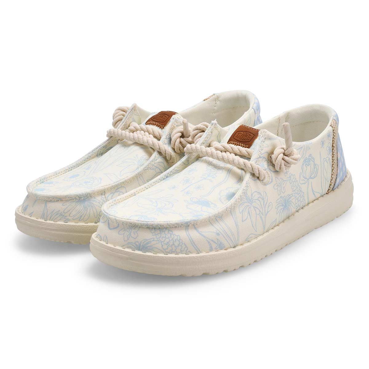 Flneur dcontract WENDY GARDEN FLORAL, bleu ciel