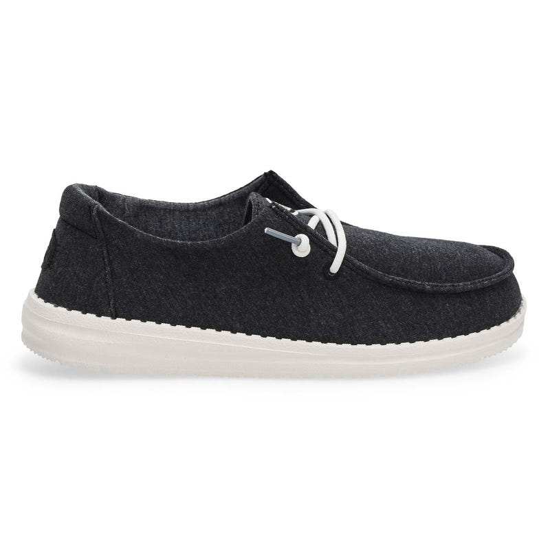 Women's Wendy Stretch Jersey Casual Shoe -  Black