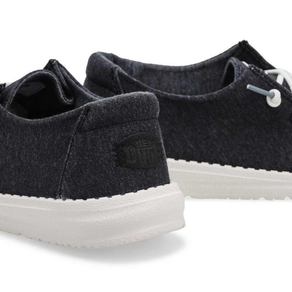 Women's Wendy Stretch Jersey Casual Shoe -  Black