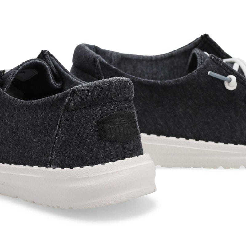 Women's Wendy Stretch Jersey Casual Shoe -  Black