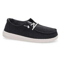 Women's Wendy Stretch Jersey Casual Shoe -  Black
