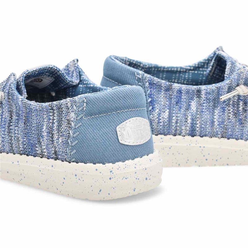 Chaussure décontractée Wendy Knit Shimmer - Bleu pâle/multicolore