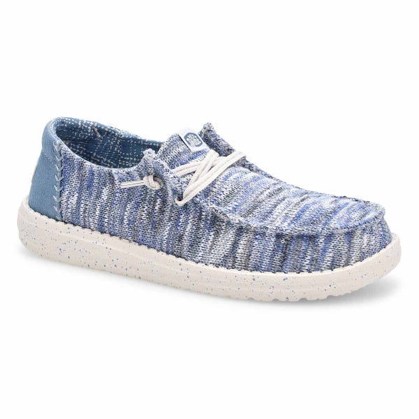 Chaussure décontractée Wendy Knit Shimmer - Bleu pâle/multicolore